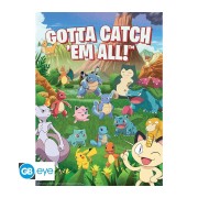 Póster Escenarios 52x38 Pokémon - ABYstyle