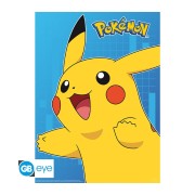 Póster Personajes coloridos 52x38 Pokémon - ABYstyle