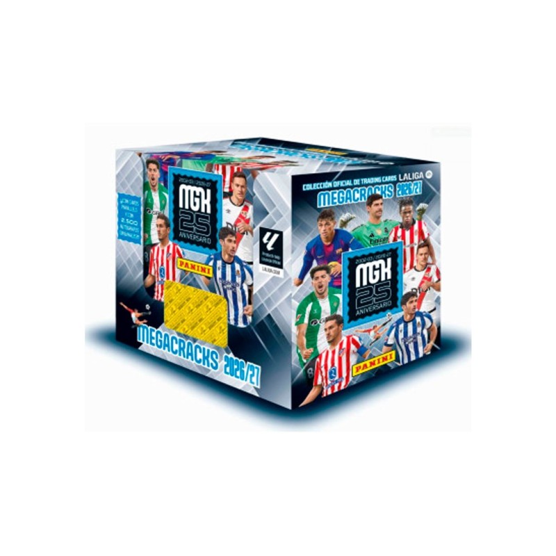 Caja de 50 Sobres Megacracks 2026/27 - Panini Cromos