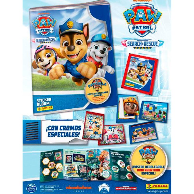 Caja de 36 sobres Paw Patrol 12 - Panini Cromos