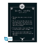 Póster Light y Death Note 52x38 Death Note - ABYstyle
