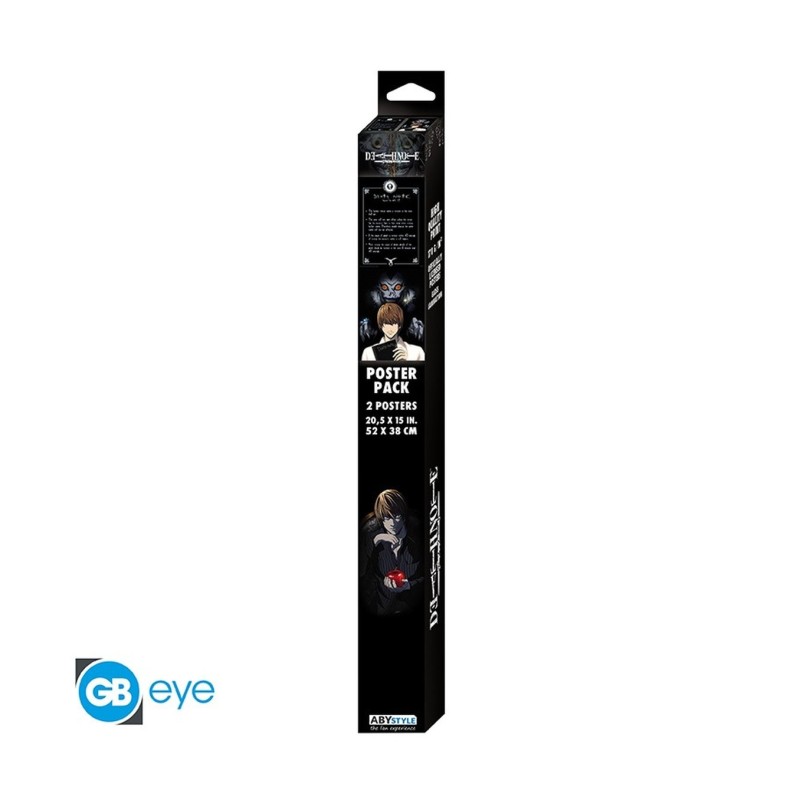 Póster Light y Death Note 52x38 Death Note - ABYstyle