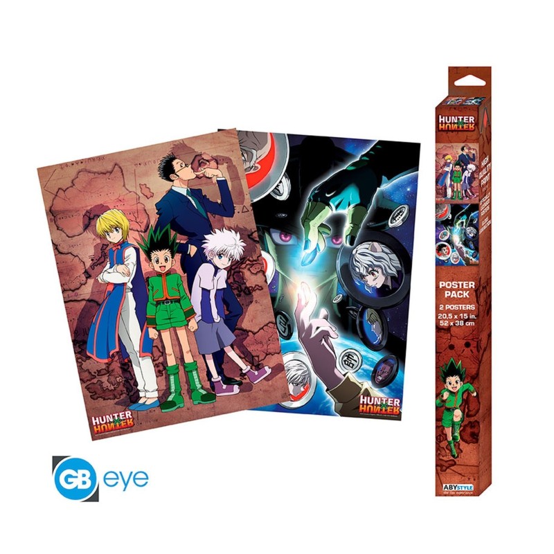 Póster Grupos 52x38 Hunter x Hunter - ABYstyle