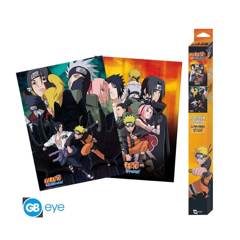 Póster Ninjas 52x38 Naruto - ABYstyle