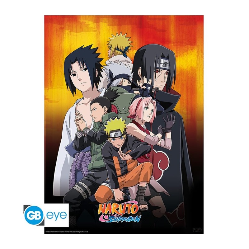 Póster Ninjas 52x38 Naruto - ABYstyle