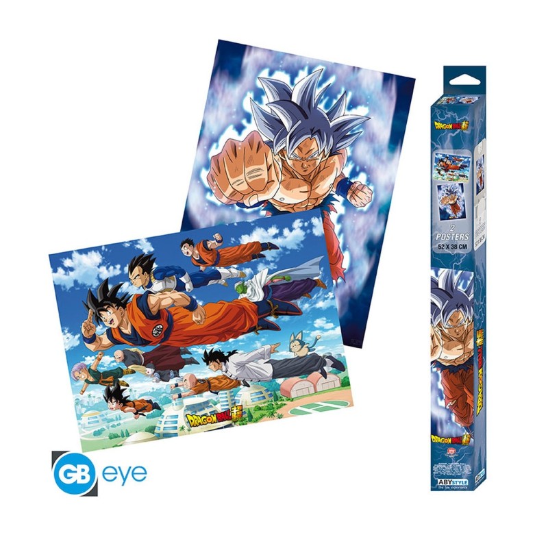 Póster Goku y amigos 52x38 Dragon Ball - ABYstyle