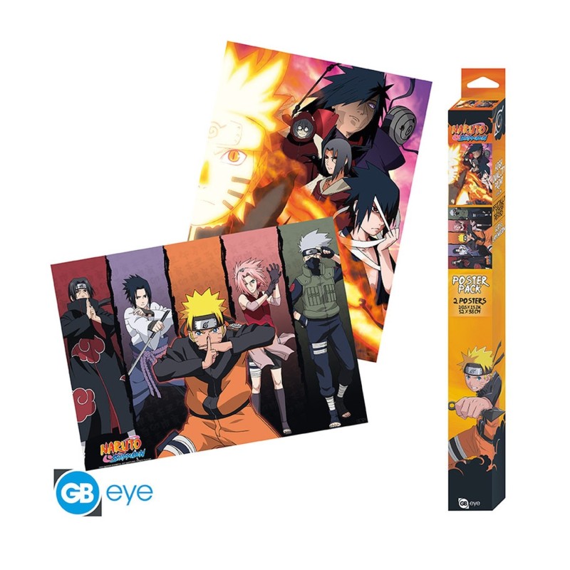 Póster Grupos 52x38 Naruto - ABYstyle