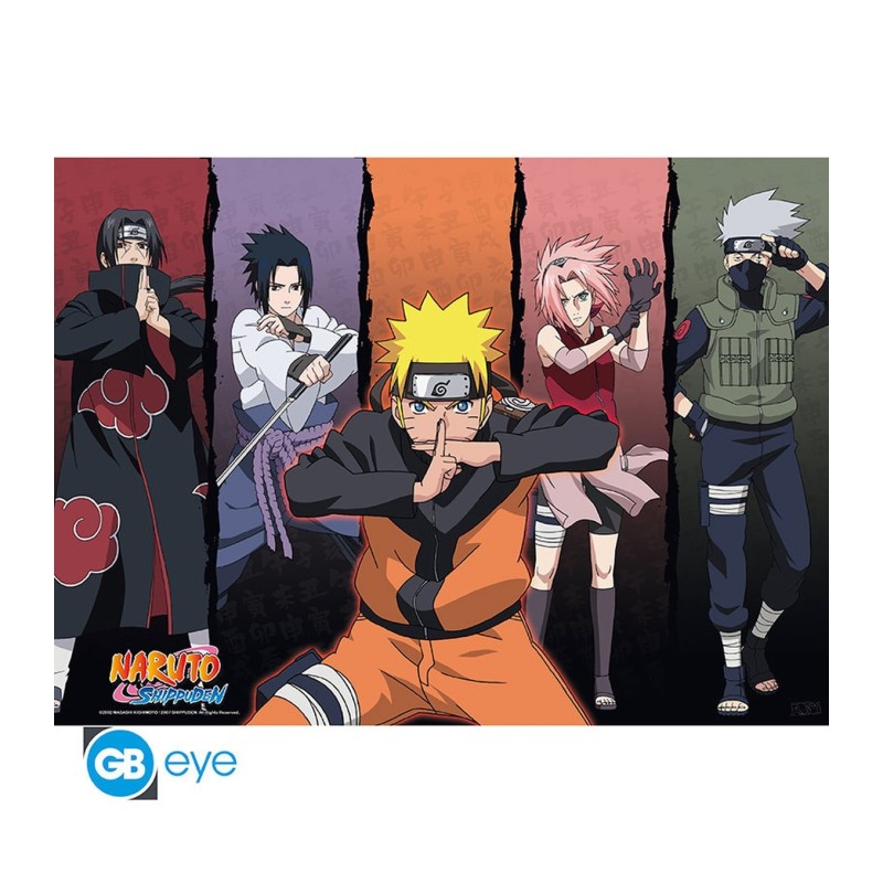 Póster Grupos 52x38 Naruto - ABYstyle