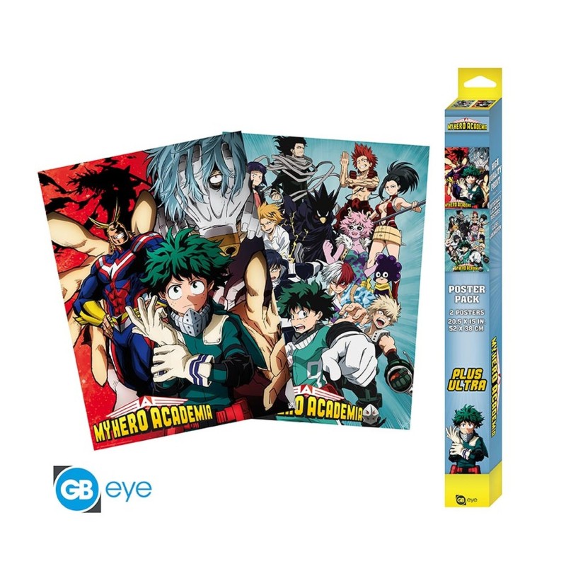 Póster Ilustraciones 52x38 My Hero Academia - ABYstyle