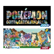 Taza térmica Hazte con todos 460 ml Pokémon - ABYstyle