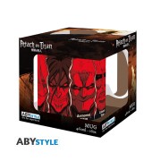 Taza Todos los titanes 460 ml Attack on Titan - ABYstyle