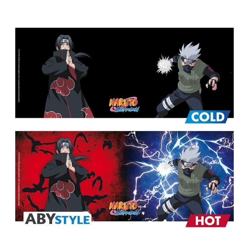 Taza térmica Kakashi e Itachi 460 ml Naruto - ABYstyle