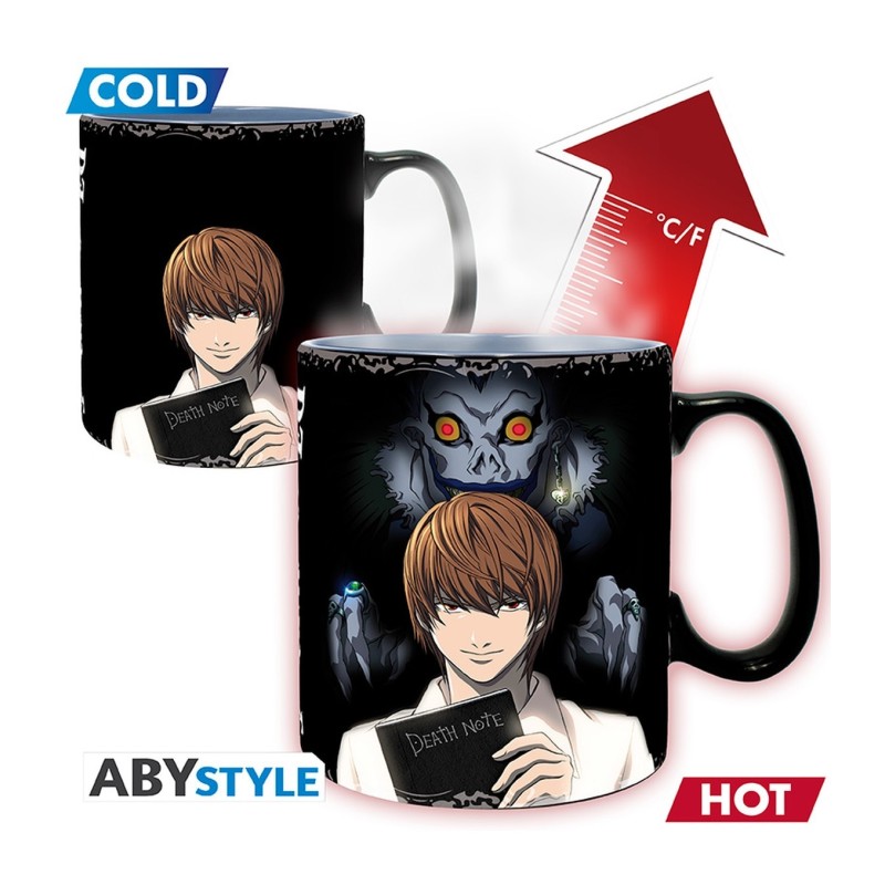 Taza térmica Kira y L 460 ml Death Note - ABYstyle