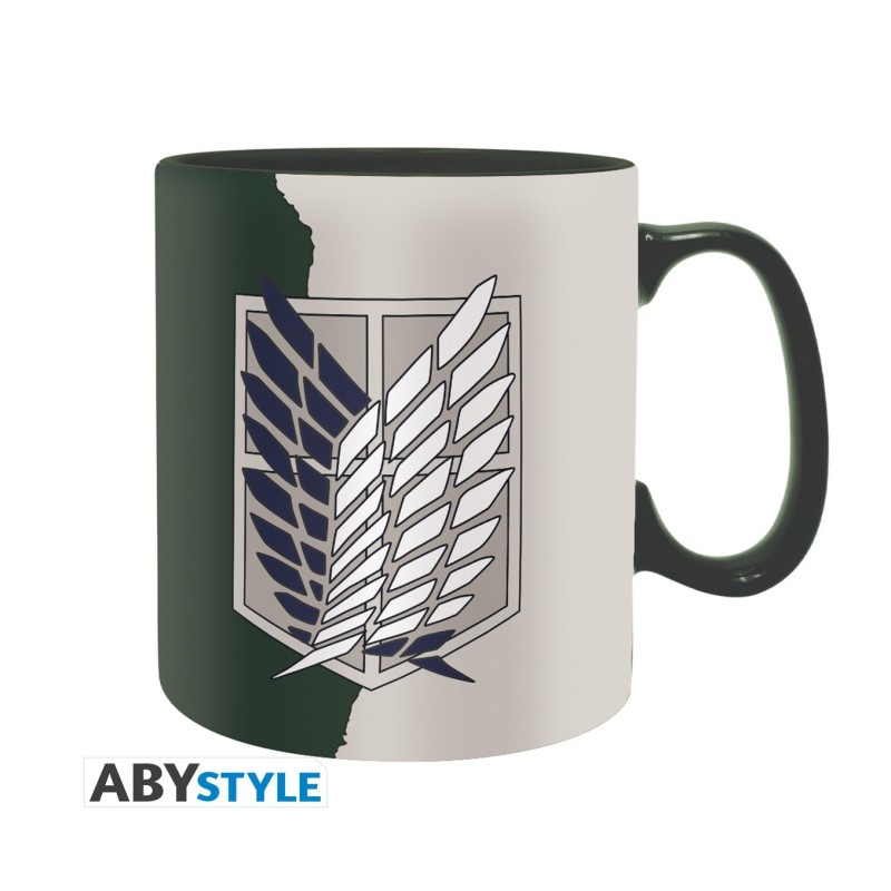 Taza Emblema T4 460 ml Attack on Titan - ABYstyle