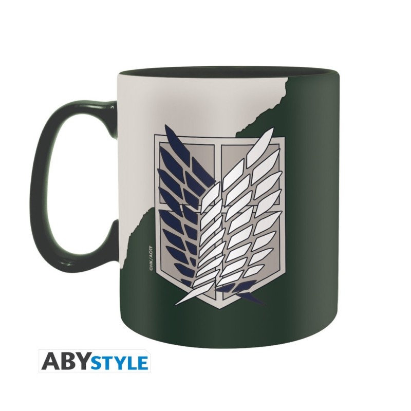 Taza Emblema T4 460 ml Attack on Titan - ABYstyle
