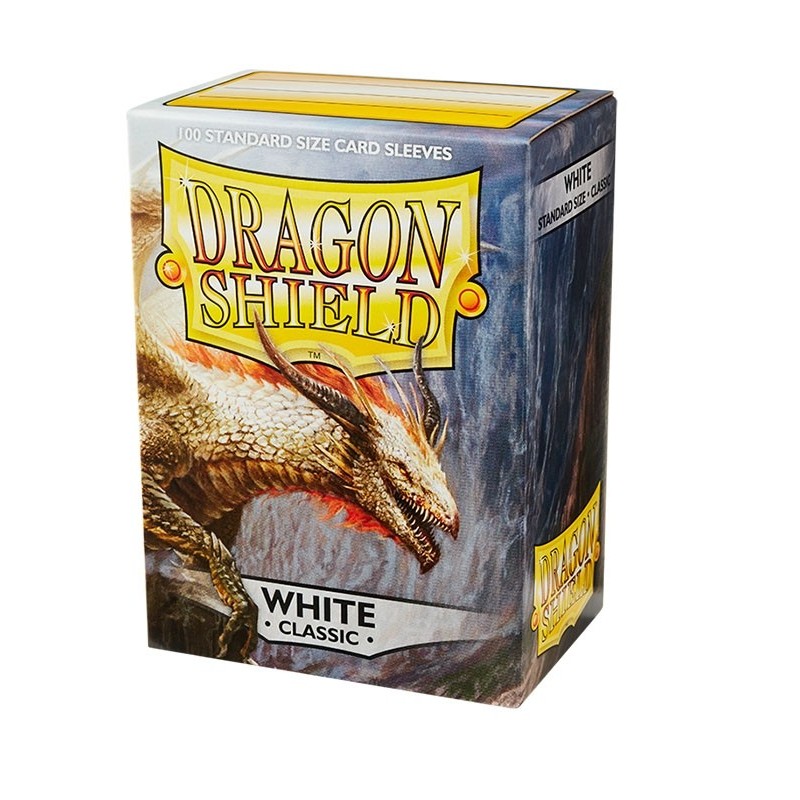 Fundas Standard Blanco (100 fundas) Dragon Shield.