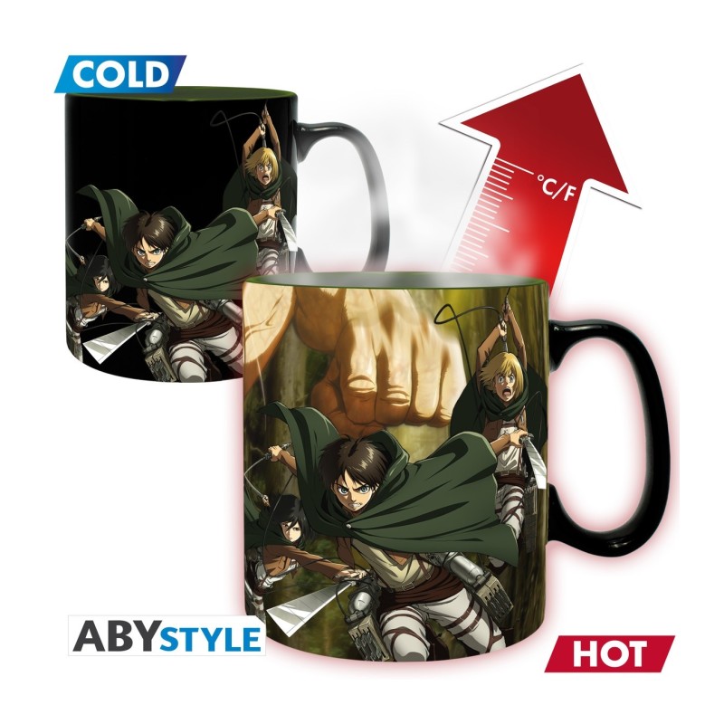 Taza térmica Titán T3 460 ml Attack on Titan - ABYstyle