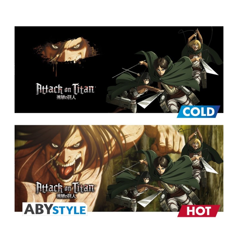 Taza térmica Titán T3 460 ml Attack on Titan - ABYstyle