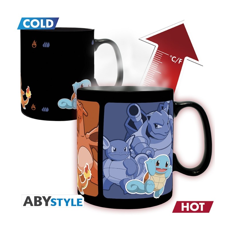 Taza térmica Evoluciones 460 ml Pokémon - ABYstyle
