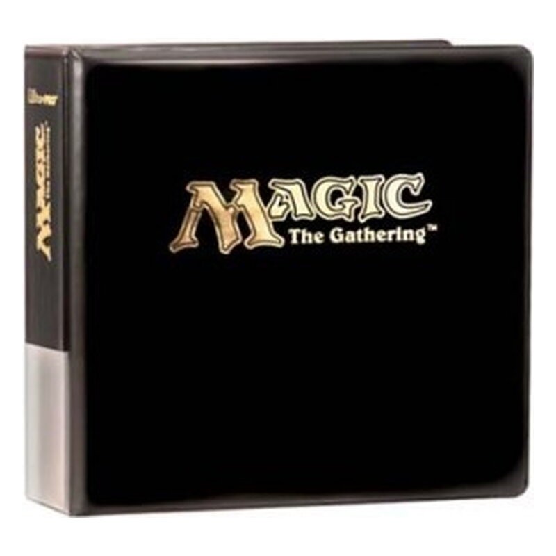 Archivador 3 anillas álbum Magic Black Ultra Pro.