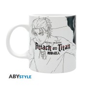 Taza Ilustración principal T4 320 ml Attack on Titan - ABYstyle