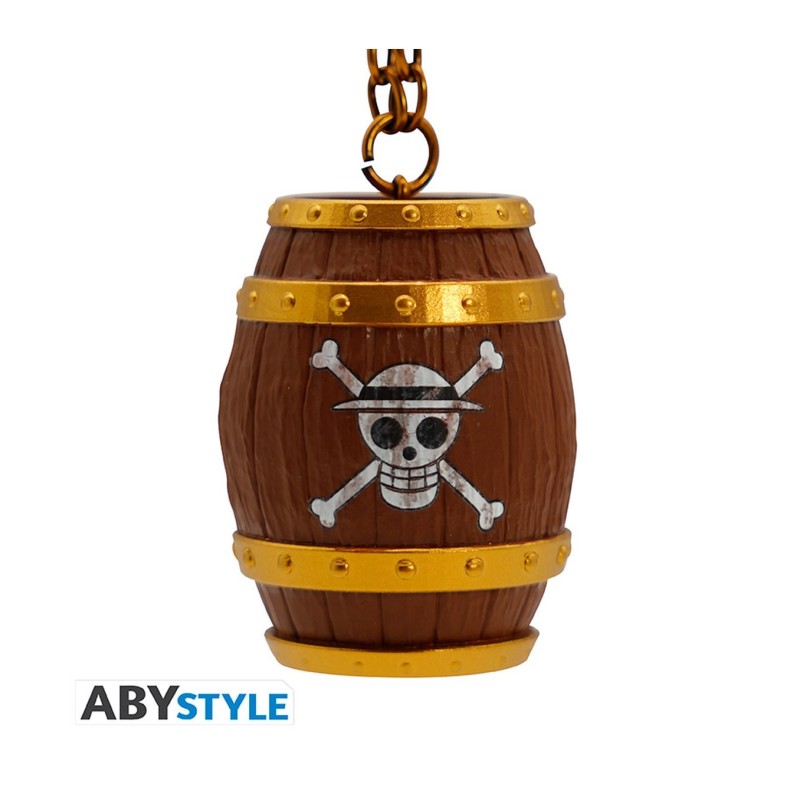 Llavero 3D Barrel One Piece - ABYstyle