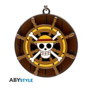 Llavero Metálico Timón del Thousand Sunny One Piece - ABYstyle
