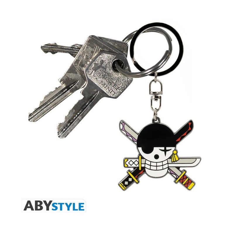 Llavero Metálico Zoro One Piece - ABYstyle