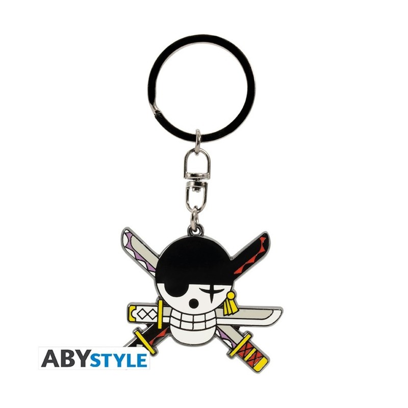 Llavero Metálico Zoro One Piece - ABYstyle