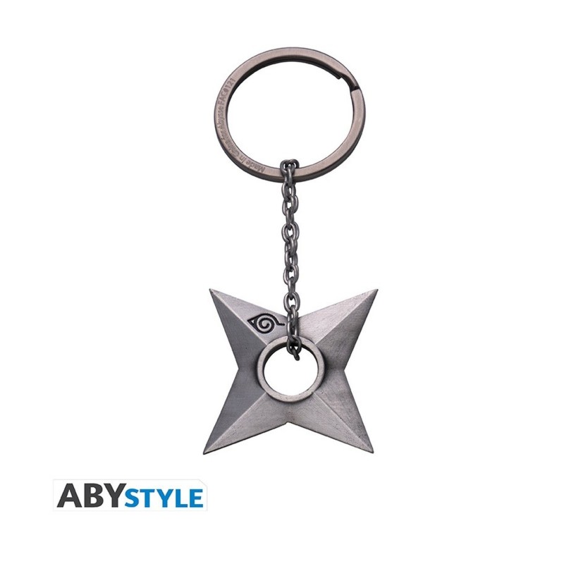 Llavero 3D Shuriken de Konoha Naruto - ABYstyle