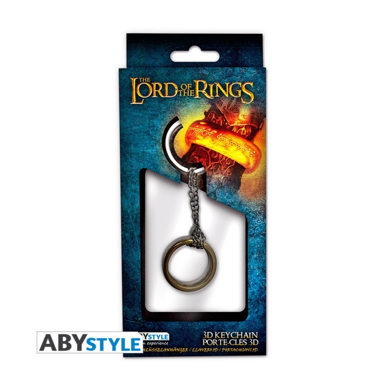 Llavero 3D Anillo Único El Señor de los Anillos - ABYstyle