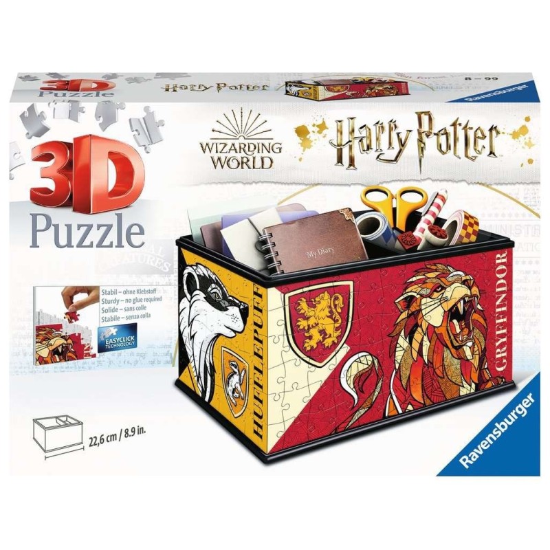 Puzzle 3D - Organizer: Harry Potter Treasure Box