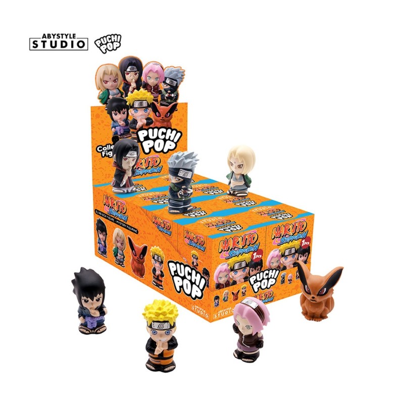 Figura Puchipop Wave (8 Unidades) Naruto - ABYstyle