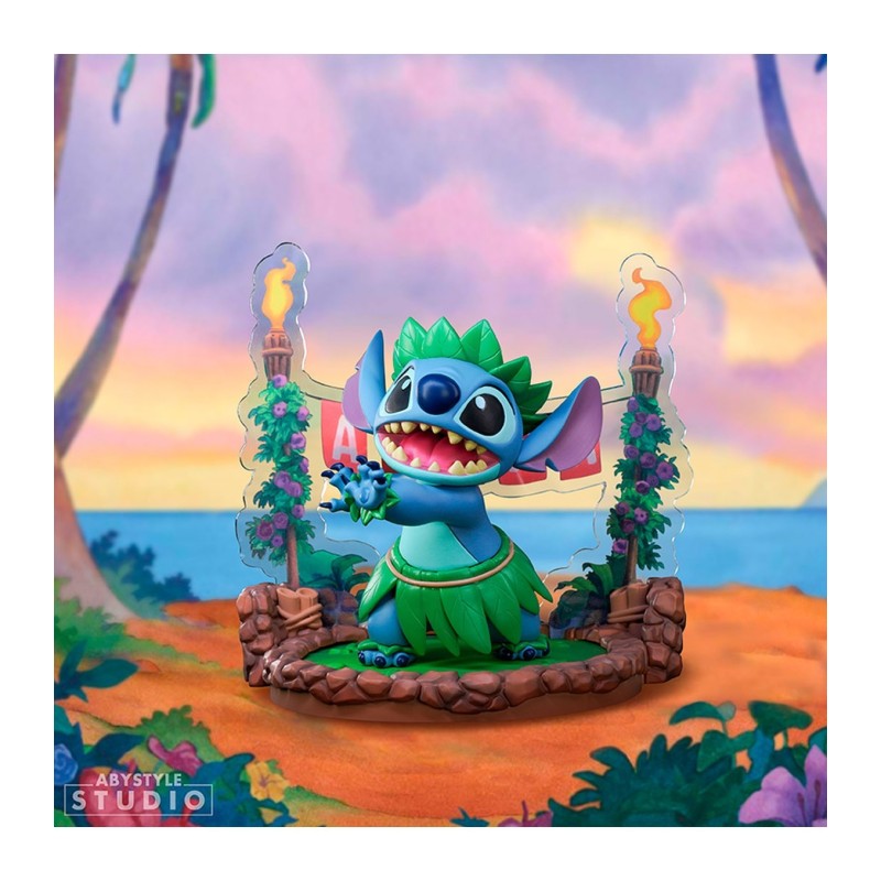 Figura Stitch bailando hula Disney - ABYstyle