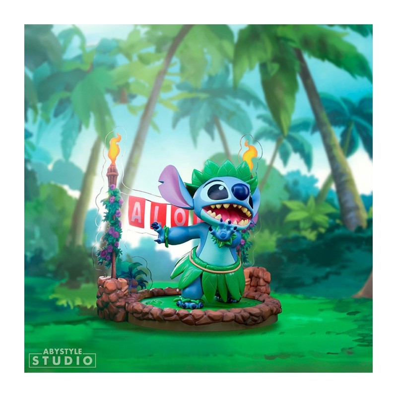 Figura Stitch bailando hula Disney - ABYstyle