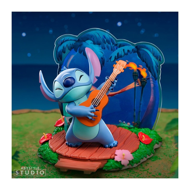 Figura Stitch con guitarra Disney - ABYstyle