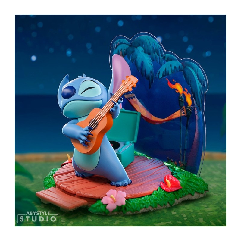 Figura Stitch con guitarra Disney - ABYstyle