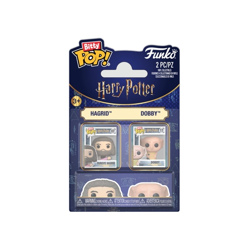 Funko Bitty POP! 2-Pack Hagrid & Dobby - Harry Potter
