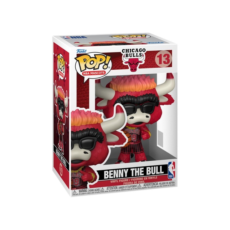 Funko POP! Vinyl Benny the Bull (Pinstripe Jersey) - NBA
