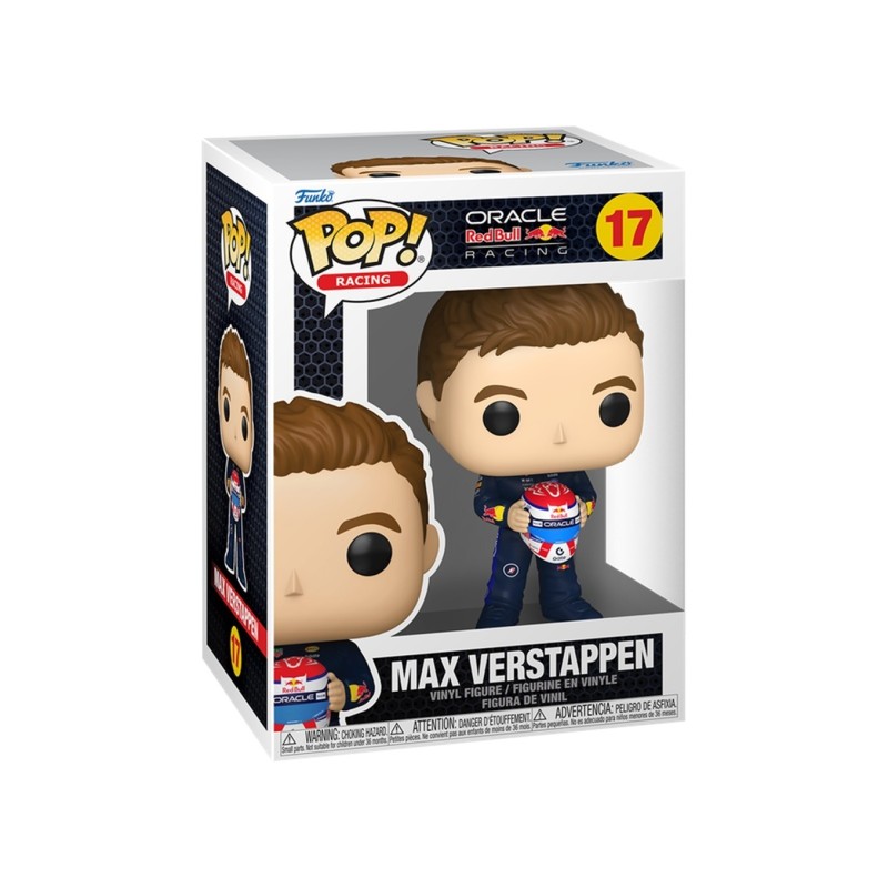 Funko POP! Vinyl Max Verstappen (Holding Helmet) - Fórmula 1