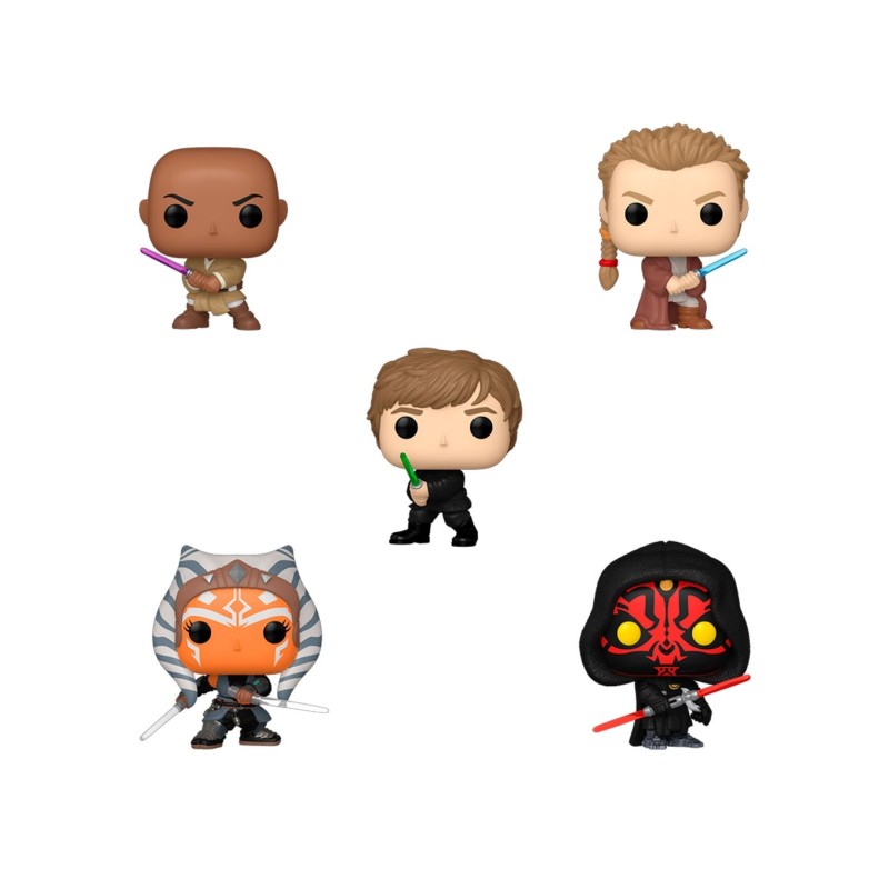 Funko Pocket POP! Capsule Kyber Crystals (12 unidades) - Star Wars