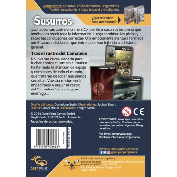 Susurros 1: Tras el rastro del camaleón