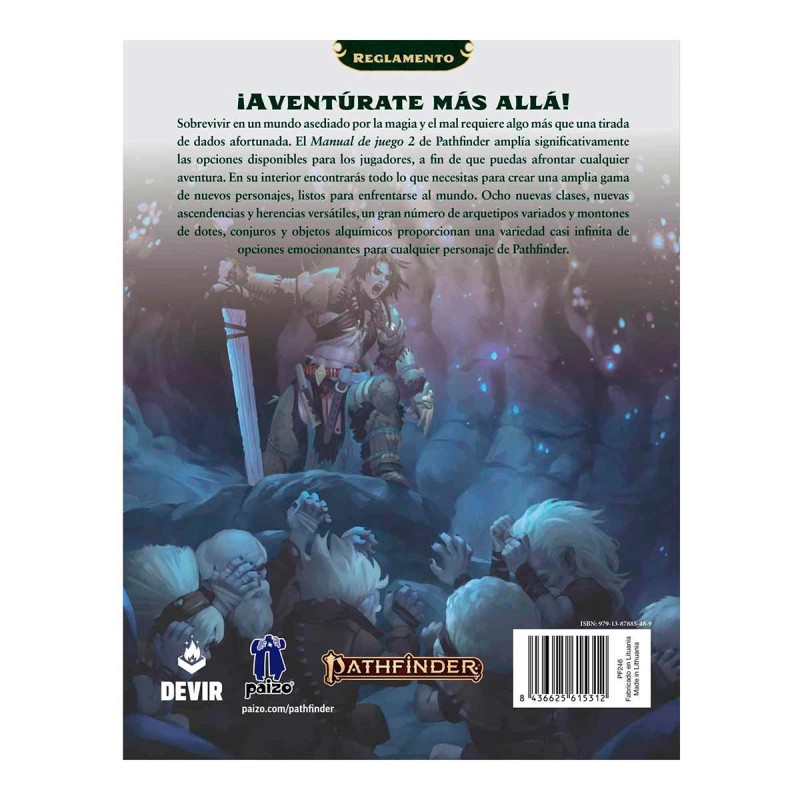 Pathfinder 2ª ed. - Manual de juego 2 - remaster