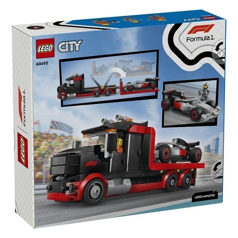 LEGO CITY-CAMION DE EXPOSICION DE F1® CON COCHE DE CARRERAS AUDIF1®