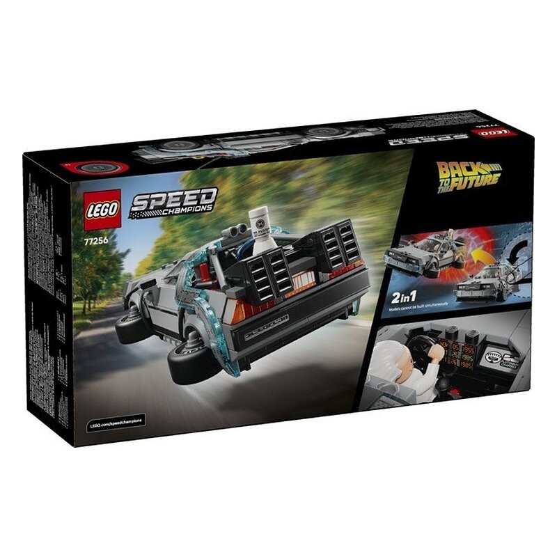 LEGO SPEED CHAMPIONS - MAQUINA DEL TIEMPO DE REGRESO AL FUTURO