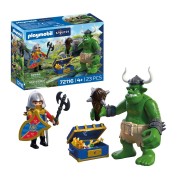CABALLEROS - TROLL CON TESORO CABALLEROS LEON