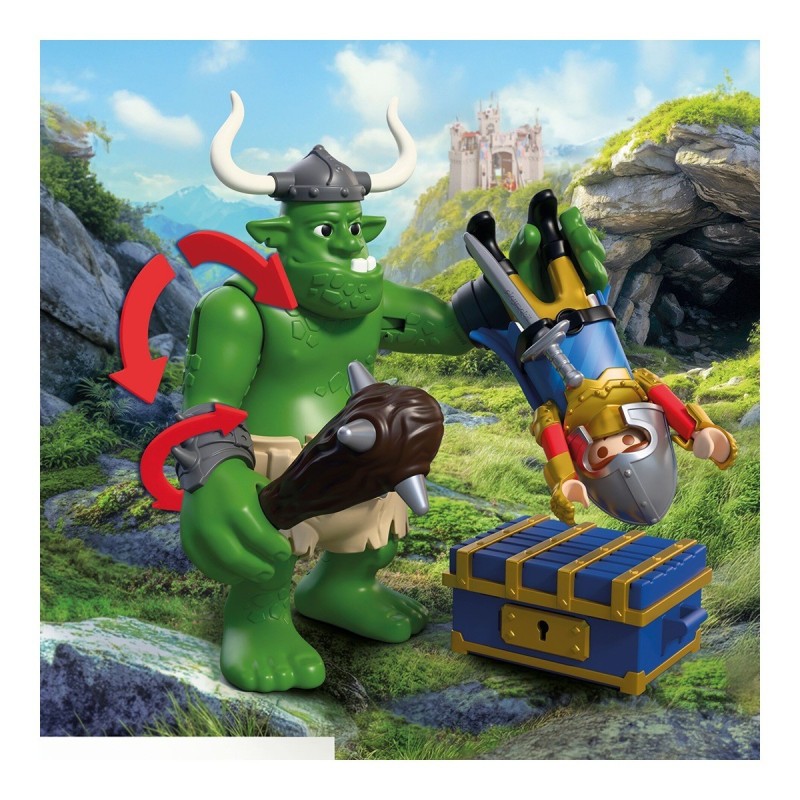 CABALLEROS - TROLL CON TESORO CABALLEROS LEON