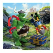 CABALLEROS - TROLL CON TESORO CABALLEROS LEON