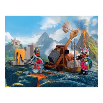 CABALLEROS - CATAPULTA DE CABALLEROS DRAGON