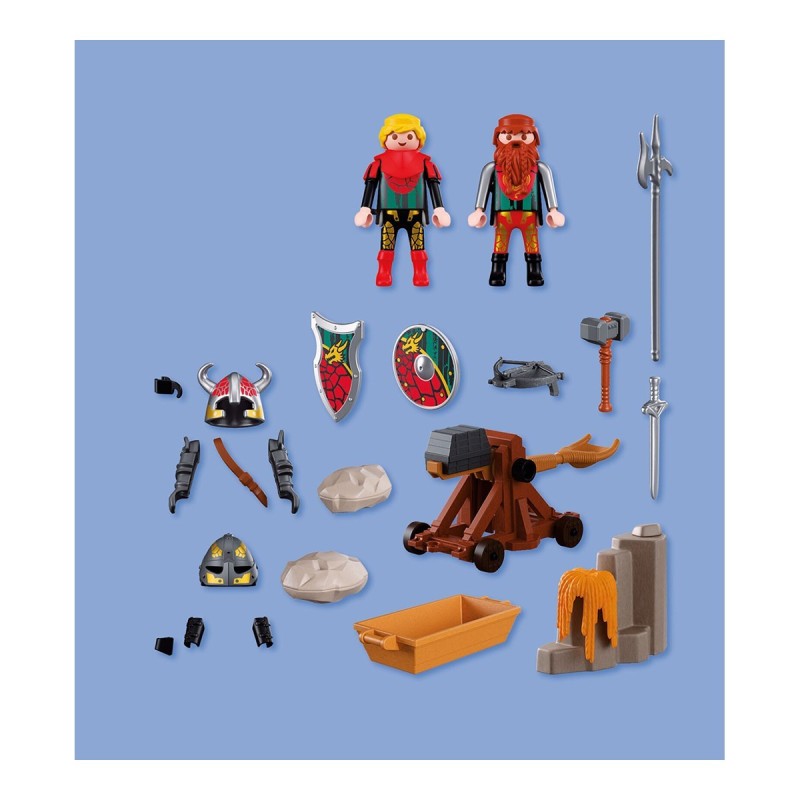 CABALLEROS - CATAPULTA DE CABALLEROS DRAGON
